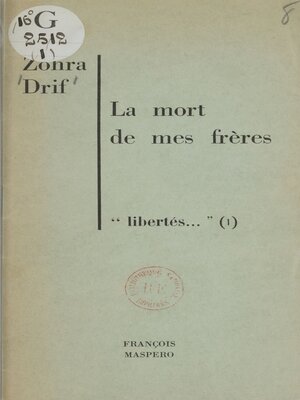 cover image of La mort de mes frères